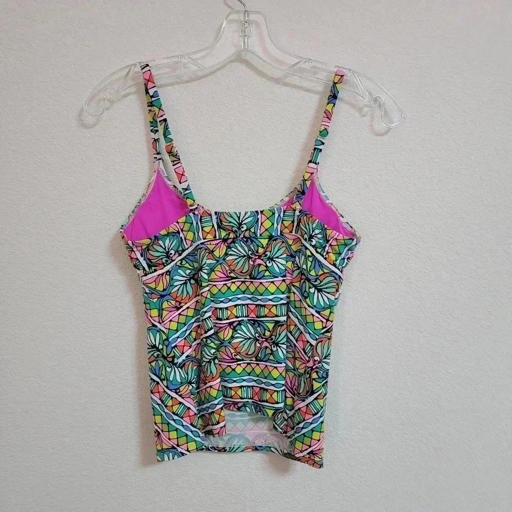 Trina Turk Bora Bora Swim Tank - Picture 2 of 4
